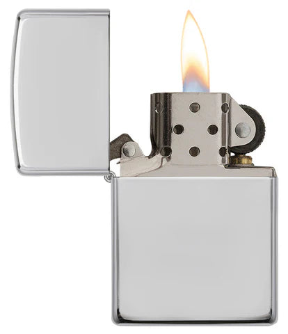 Zippo Armor® High Polish Sterling Silver massief zilver