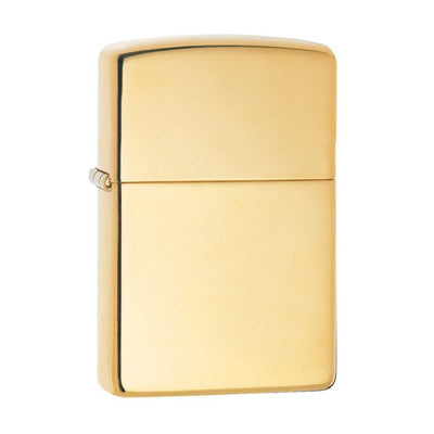 Zippo 18 carat gold in luxe doos, massief goud