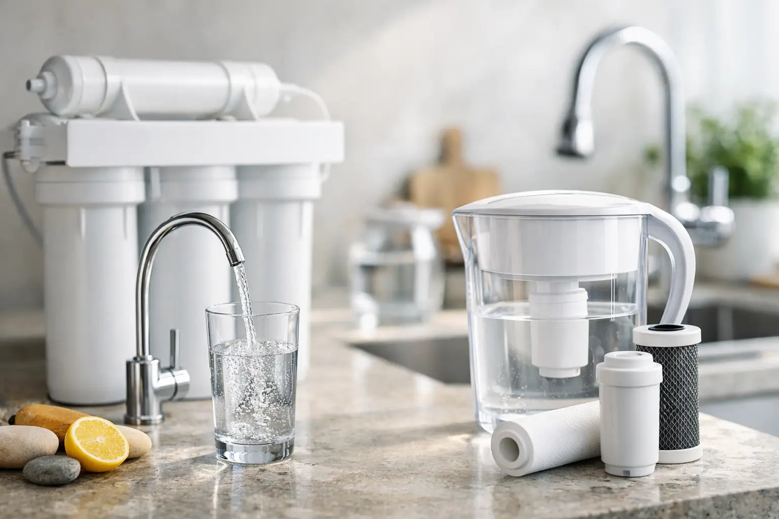 Gids waterfilters voor huishoudens