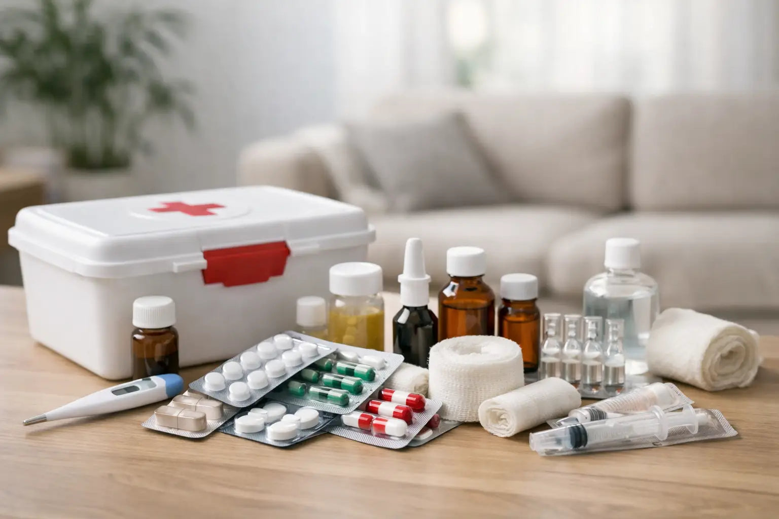 Voorraad medicijnen voor noodsituaties thuis