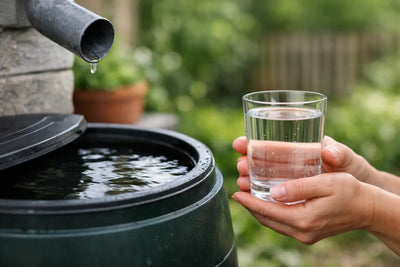 Is water uit regenton drinkbaar?