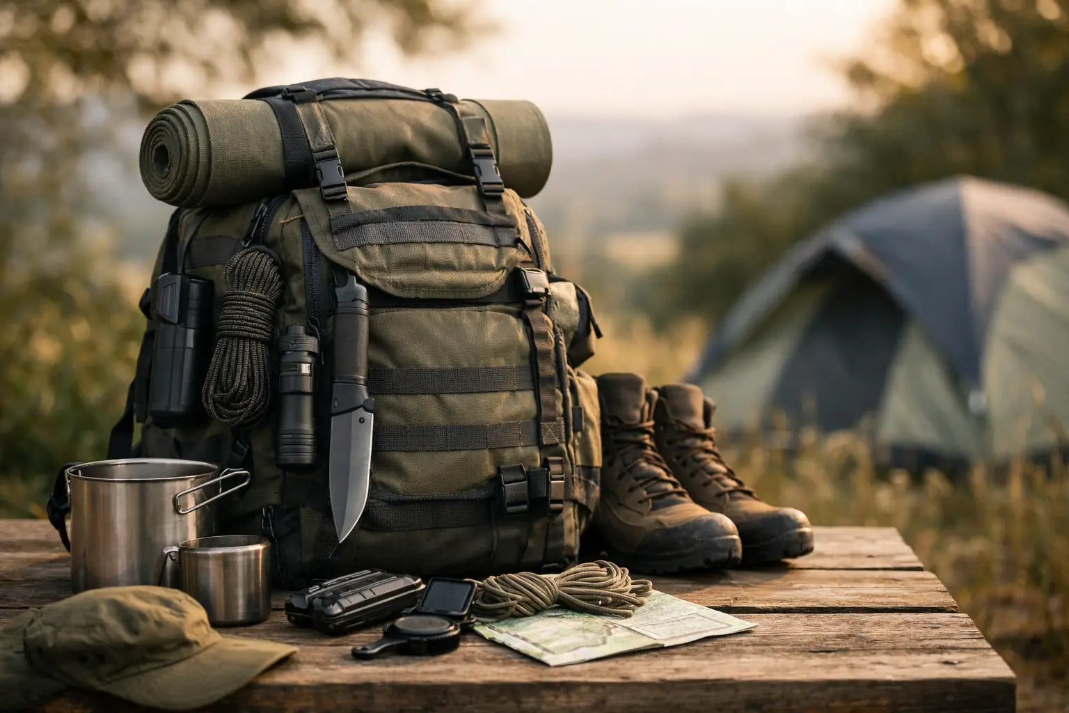 Hoe maak je een bug out bag die echt werkt?