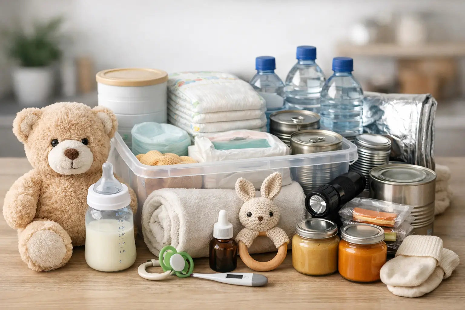Noodpakket aanpassen voor baby doe je zo