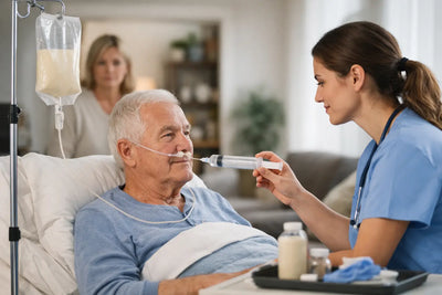 Noodvoeding thuis: zo pak je het goed aan