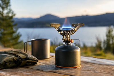 Campingbrander voor noodsituaties kiezen