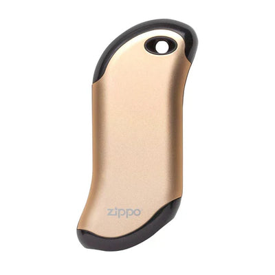 Zippo heatbank oplaadbare handwarmer goudkleurig tot 9h warmte