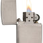 Zippo chrome brushed.
