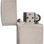 Zippo chrome brushed.