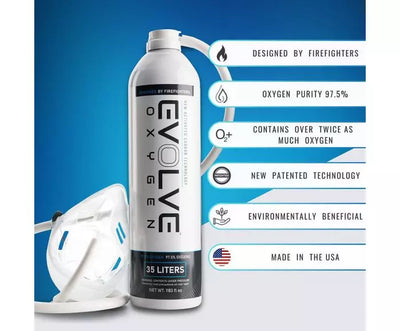 Evolve Oxygen 6x35L + Zuurstofmasker
