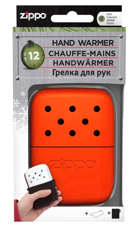 Zippo handwarmer oranje 12h brandtijd