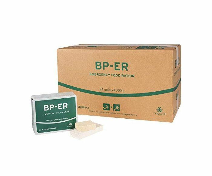 BP-ER Noodrantsoen minimaal 7 jaar houdbaar. 24x500 gram.