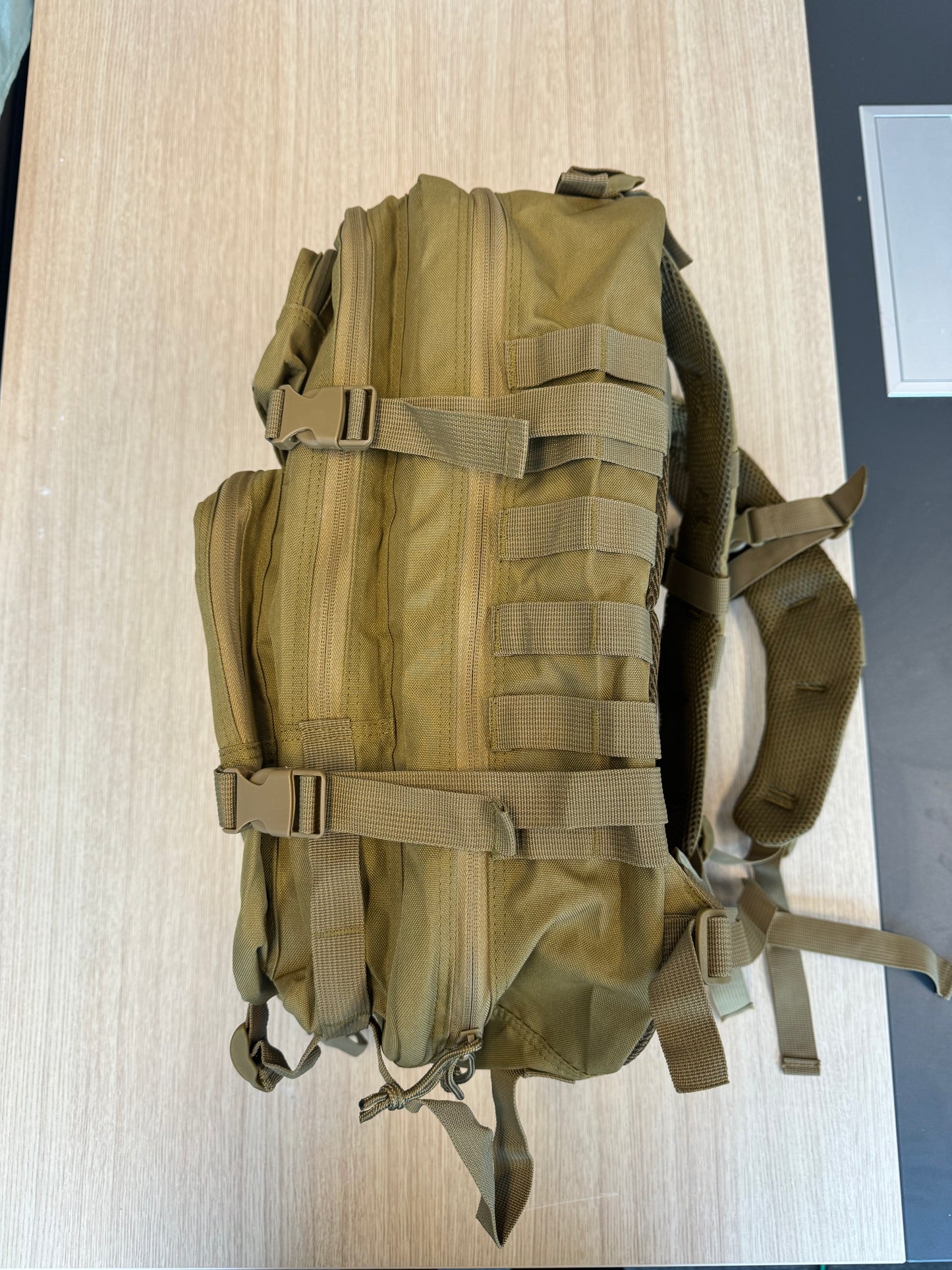 Backpack US army assault rugtas lichtgroen, 50 liter