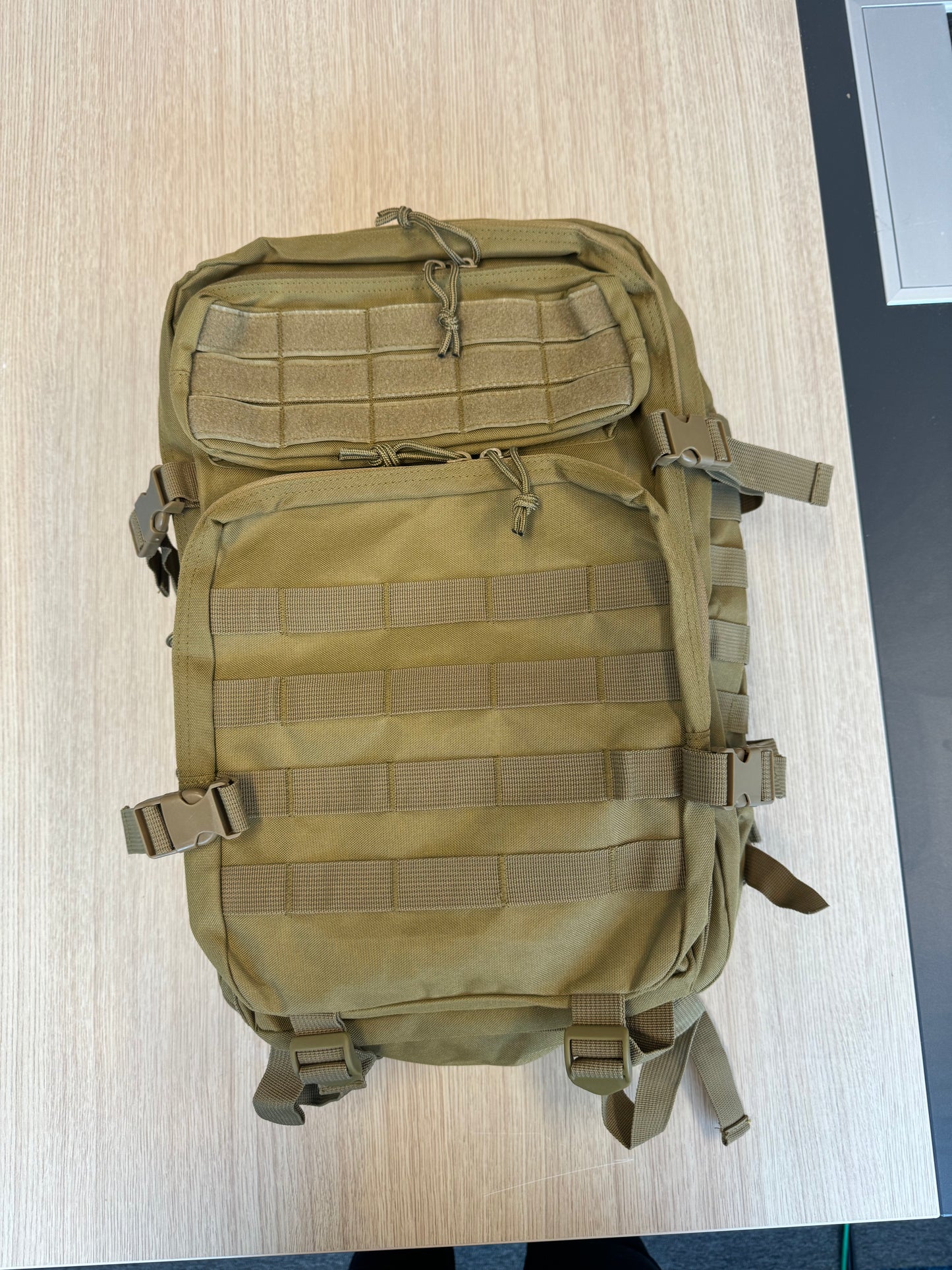 Backpack US army assault rugtas lichtgroen, 50 liter