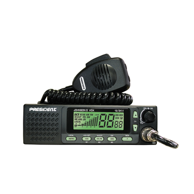 President Johnson II 27MC transceiver  12/24 volt