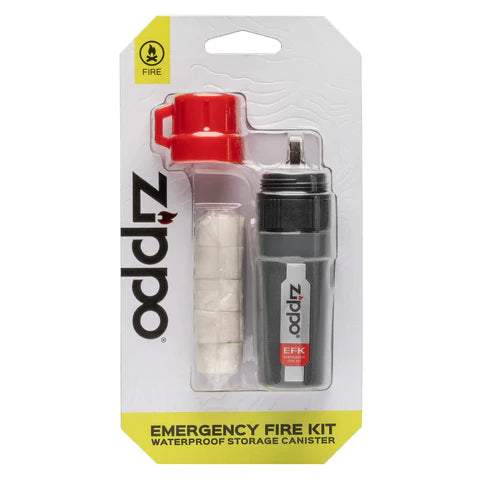 Zippo emergency fire kit.