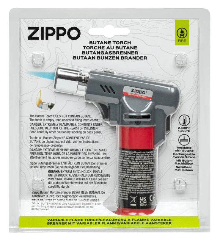 Zippo torch butaan gasbrander